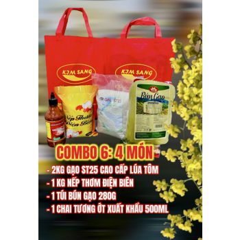 Combo 6: 4 món